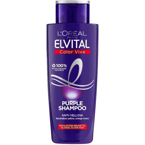 shop L'Oreal Paris Elvital Color Vive Purple Shampoo 200 ml af LOreal Paris - online shopping tilbud rabat hos shoppetur.dk