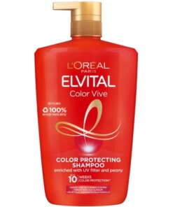 shop L'Oreal Paris Elvital Color Vive Shampoo 1000 ml af LOreal Paris - online shopping tilbud rabat hos shoppetur.dk