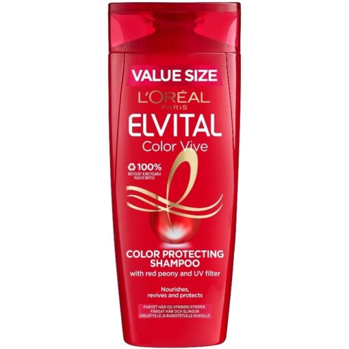 shop L'Oreal Paris Elvital Color Vive Shampoo 400 ml af LOreal Paris - online shopping tilbud rabat hos shoppetur.dk