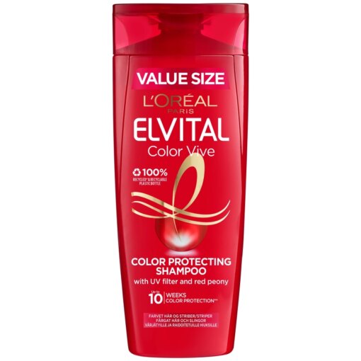 shop L'Oreal Paris Elvital Color Vive Shampoo 500 ml af LOreal Paris - online shopping tilbud rabat hos shoppetur.dk