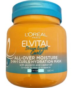 shop L'Oreal Paris Elvital Dream Length Curls Mask 680 ml af LOreal Paris - online shopping tilbud rabat hos shoppetur.dk