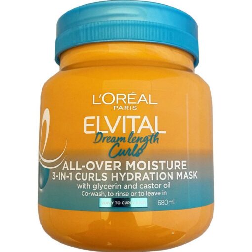 shop L'Oreal Paris Elvital Dream Length Curls Mask 680 ml af LOreal Paris - online shopping tilbud rabat hos shoppetur.dk