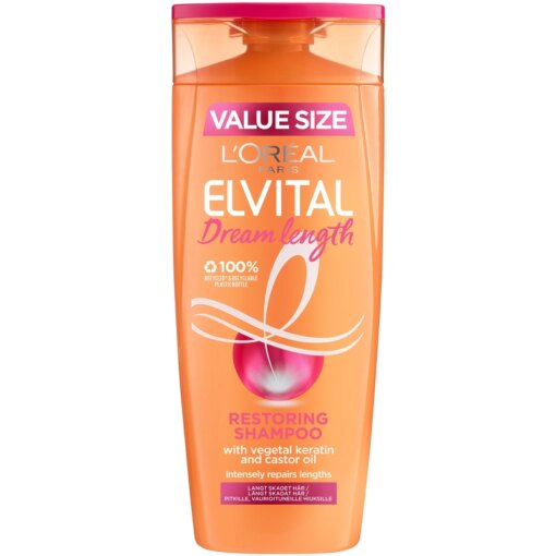 shop L'Oreal Paris Elvital Dream Length Shampoo 500 ml af LOreal Paris - online shopping tilbud rabat hos shoppetur.dk