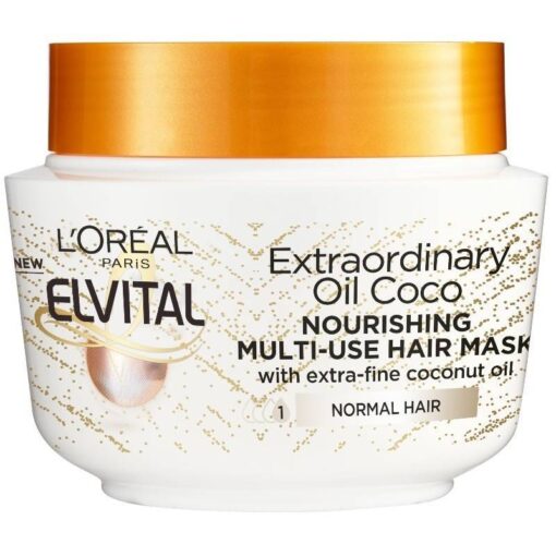 shop L'Oreal Paris Elvital Extraordinary Oil Coconut Mask 300 ml af LOreal Paris - online shopping tilbud rabat hos shoppetur.dk