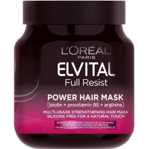 shop L'Oreal Paris Elvital Full Resist Power Mask 680 ml af LOreal Paris - online shopping tilbud rabat hos shoppetur.dk