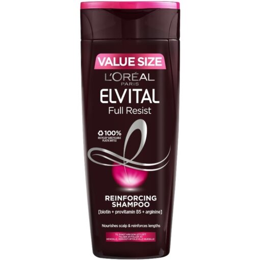 shop L'Oreal Paris Elvital Full Resist Shampoo 400 ml af LOreal Paris - online shopping tilbud rabat hos shoppetur.dk