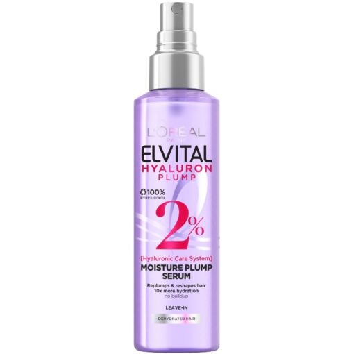 shop L'Oreal Paris Elvital Hyaluron Plump Leave-In Spray 150 ml af LOreal Paris - online shopping tilbud rabat hos shoppetur.dk