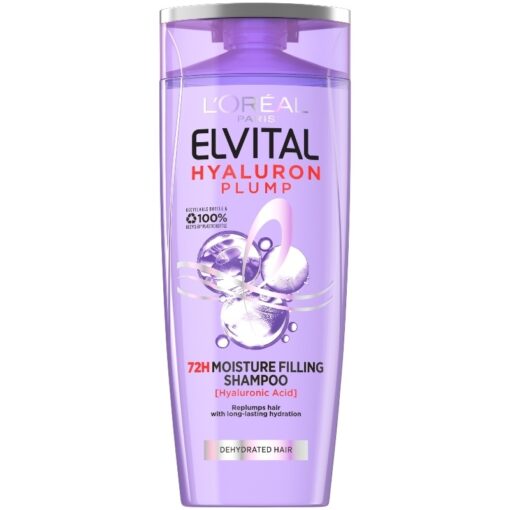 shop L'Oreal Paris Elvital Hyaluron Plump Shampoo 400 ml af LOreal Paris - online shopping tilbud rabat hos shoppetur.dk