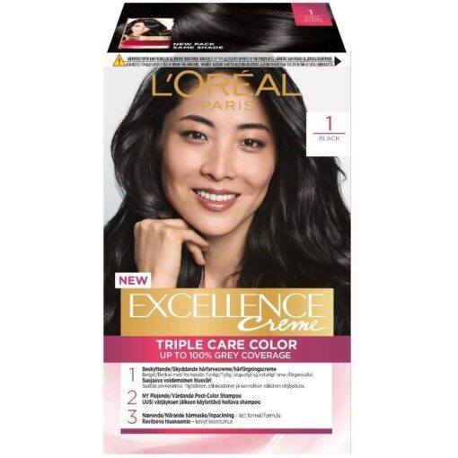 shop L'Oreal Paris Excellence 1 Sort af LOreal Paris - online shopping tilbud rabat hos shoppetur.dk