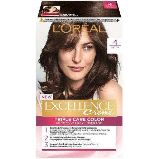 shop L'Oreal Paris Excellence 4 Brun af LOreal Paris - online shopping tilbud rabat hos shoppetur.dk