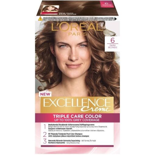 shop L'Oreal Paris Excellence 6 Mørkeblond af LOreal Paris - online shopping tilbud rabat hos shoppetur.dk