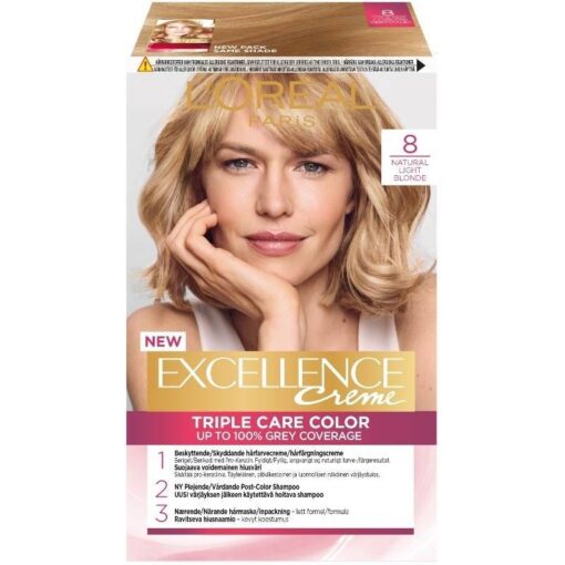 shop L'Oreal Paris Excellence 8 Lysblond af LOreal Paris - online shopping tilbud rabat hos shoppetur.dk