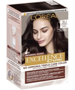 shop L'Oreal Paris Excellence Universal Nudes 192 ml - 3U Dark Brown af LOreal Paris - online shopping tilbud rabat hos shoppetur.dk