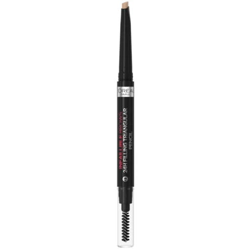 shop L'Oreal Paris Infaillible Brows 24H Filling Triangular Pencil 1 ml - 7.0 Blonde af LOreal Paris - online shopping tilbud rabat hos shoppetur.dk