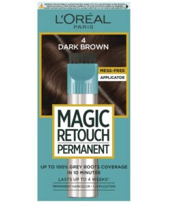 shop L'Oreal Paris Magic Retouch Permanent 45 ml - 4 Dark Brown af LOreal Paris - online shopping tilbud rabat hos shoppetur.dk