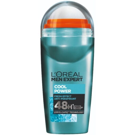 shop L'Oreal Paris Men Expert Cool Power Roll-On Deodorant 50 ml af LOreal Paris - online shopping tilbud rabat hos shoppetur.dk