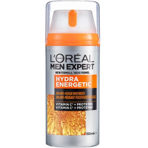 shop L'Oreal Paris Men Expert Hydra Energetic Moisturiser 100 ml af LOreal Paris - online shopping tilbud rabat hos shoppetur.dk