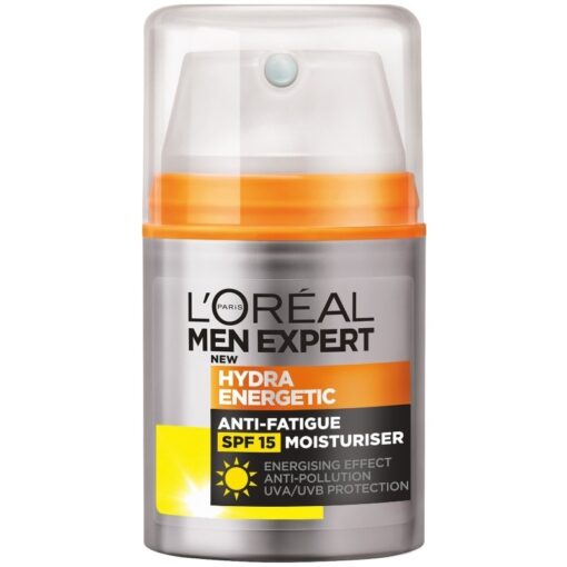 shop L'Oreal Paris Men Expert Hydra Energetic Moisturiser SPF 15 - 50 ml af LOreal Paris - online shopping tilbud rabat hos shoppetur.dk