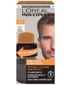 shop L'Oreal Paris Men Expert One-Twist Hair Color 50 ml - No. 06 Dark Blonde af LOreal Paris - online shopping tilbud rabat hos shoppetur.dk