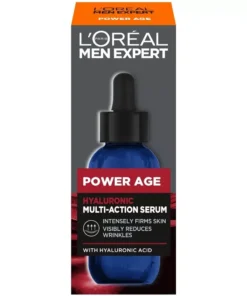 shop L'Oreal Paris Men Expert Power Age Hyaluronic Multi-Action Serum 30 ml af LOreal Paris - online shopping tilbud rabat hos shoppetur.dk