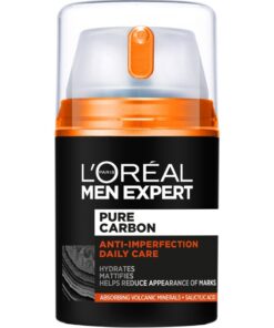 shop L'Oreal Paris Men Expert Pure Carbon Anti-Imperfection Daily Care Moisturizer 50 ml af LOreal Paris - online shopping tilbud rabat hos shoppetur.dk