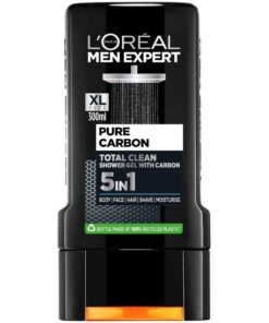 shop L'Oreal Paris Men Expert Total Clean Shower 300 ml af LOreal Paris - online shopping tilbud rabat hos shoppetur.dk