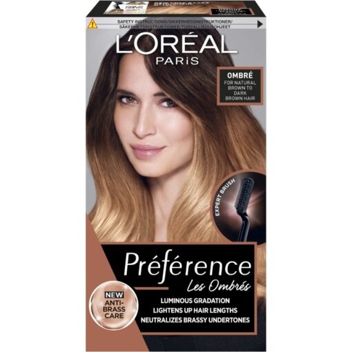 shop L'Oreal Paris Preference Ombre - 104 Brown to Dark Brown af LOreal Paris - online shopping tilbud rabat hos shoppetur.dk