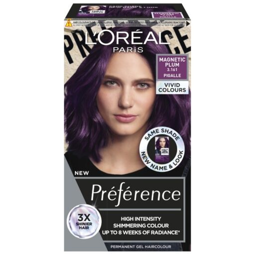 shop L'Oreal Paris Preference Vivid Colors - 3.161 Magnetic Plum af LOreal Paris - online shopping tilbud rabat hos shoppetur.dk