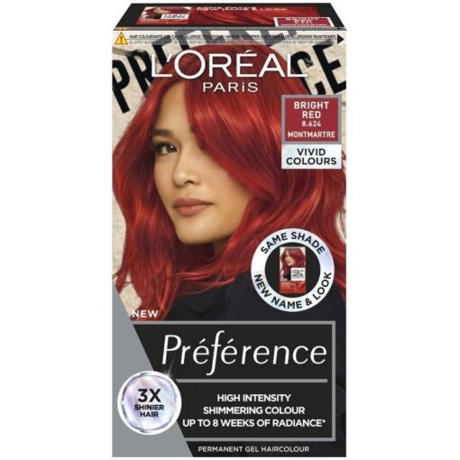 shop L'Oreal Paris Preference Vivid Colors - 8.624 Bright Red af LOreal Paris - online shopping tilbud rabat hos shoppetur.dk