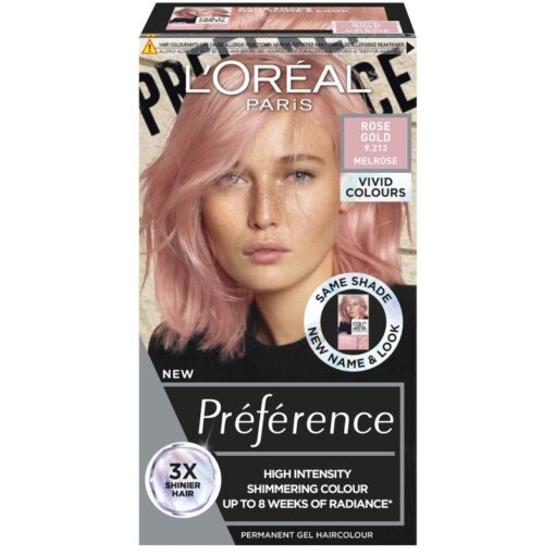 shop L'Oreal Paris Preference Vivid Colors - 9.213 Rose Gold af LOreal Paris - online shopping tilbud rabat hos shoppetur.dk