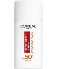 shop L'Oreal Paris Revitalift Clinical Daily Moisturizing Fluid SPF 50+ - 50 ml af LOreal Paris - online shopping tilbud rabat hos shoppetur.dk