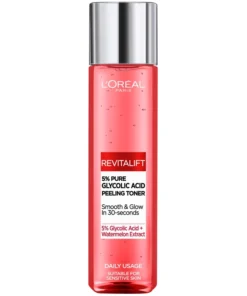 shop L'Oreal Paris Revitalift Glycolic Acid Peeling Toner 180 ml af LOreal Paris - online shopping tilbud rabat hos shoppetur.dk