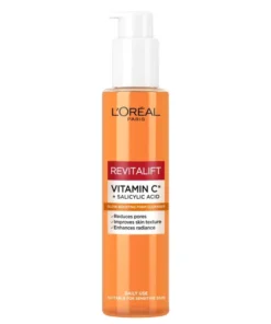 shop L'Oreal Paris Revitalift Vitamin C + Salicyclic Acid Glow-Boosting Foam Cleanser 150 ml af LOreal Paris - online shopping tilbud rabat hos shoppetur.dk