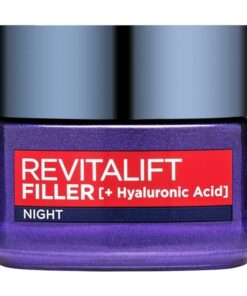 shop L'Oreal Paris Skin Expert Revitalift Filler Anti-Age Care Night 50 ml af LOreal Paris - online shopping tilbud rabat hos shoppetur.dk