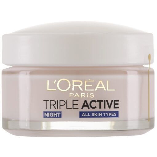 shop L'Oreal Paris Skin Expert Triple Active Comforting Night 50 ml af LOreal Paris - online shopping tilbud rabat hos shoppetur.dk