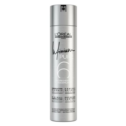 shop L'Oreal Pro Infinium Pure Hairspray Extra Strong 300 ml af LOreal Professionnel - online shopping tilbud rabat hos shoppetur.dk