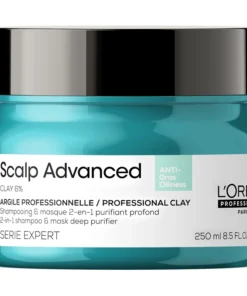 shop L'Oreal Pro Scalp Advanced Anti-Oiliness 2-In-1 Deep Purifyer Clay 250 ml af LOreal Professionnel - online shopping tilbud rabat hos shoppetur.dk