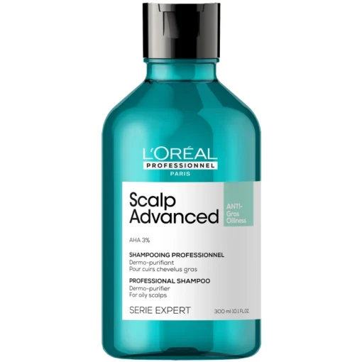 shop L'Oreal Pro Scalp Advanced Anti-Oiliness Shampoo 300 ml af LOreal Professionnel - online shopping tilbud rabat hos shoppetur.dk