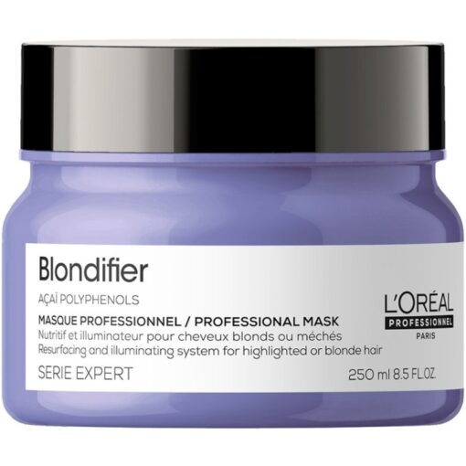 shop L'Oreal Pro Serie Expert Blondifier Masque 250 ml af LOreal Professionnel - online shopping tilbud rabat hos shoppetur.dk