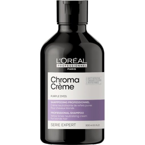 shop L'Oreal Pro Serie Expert Chroma Creme Purple Shampoo 300 ml af LOreal Professionnel - online shopping tilbud rabat hos shoppetur.dk