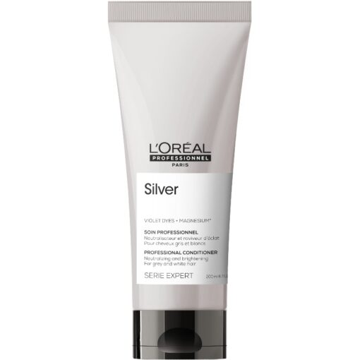 shop L'Oreal Pro Serie Expert Silver Conditioner 200 ml af LOreal Professionnel - online shopping tilbud rabat hos shoppetur.dk