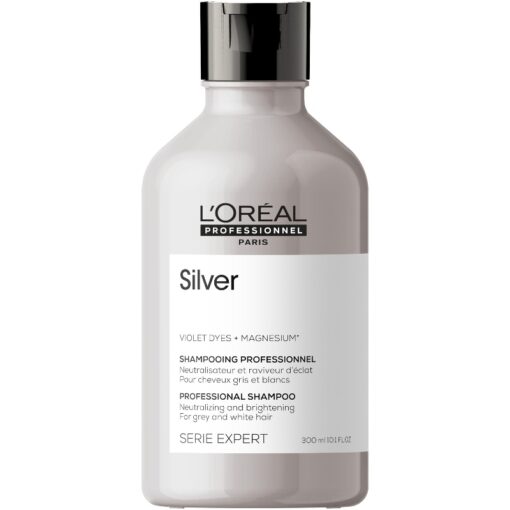 shop L'Oreal Pro Serie Expert Silver Shampoo 300 ml af LOreal Professionnel - online shopping tilbud rabat hos shoppetur.dk