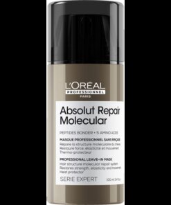 shop L'Oreal Professionnel Absolut Repair Molecular Molecular Leave-In Mask 100 ml af LOreal Professionnel - online shopping tilbud rabat hos shoppetur.dk