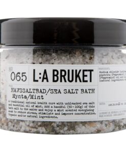 shop L:A Bruket 065 Sea Salt Bath Mint 450 gr. af LA Bruket - online shopping tilbud rabat hos shoppetur.dk