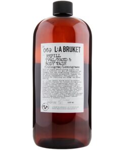 shop L:A Bruket 069 Hand & Body Wash Refill 1000 ml - Lemongrass af LA Bruket - online shopping tilbud rabat hos shoppetur.dk