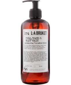 shop L:A Bruket 074 Hand & Body Wash 450 ml - Cucumber Mint af LA Bruket - online shopping tilbud rabat hos shoppetur.dk