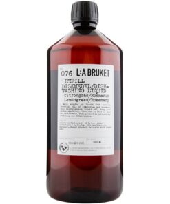 shop L:A Bruket 076 Dishwashing Liquid Refill 1000 ml - Lemongrass/Rosemary af LA Bruket - online shopping tilbud rabat hos shoppetur.dk