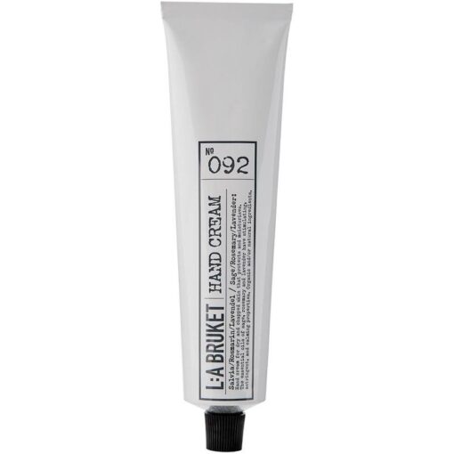 shop L:A Bruket 092 Hand Cream 70 ml - Sage/Rosemary/Lavender af LA Bruket - online shopping tilbud rabat hos shoppetur.dk