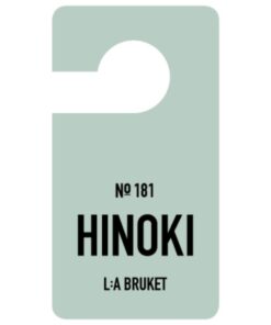 shop L:A Bruket 181 Fragrance Tag - Hinoki af LA Bruket - online shopping tilbud rabat hos shoppetur.dk