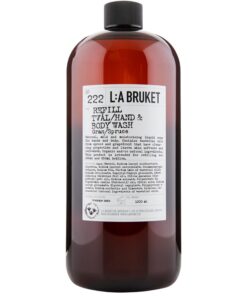 shop L:A Bruket 222 Hand & Body Wash Refill 1000 ml - Gran/Spruce af LA Bruket - online shopping tilbud rabat hos shoppetur.dk